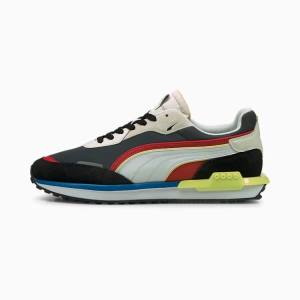 Puma City Rider Férfi Tornacipő Fekete | HU44431