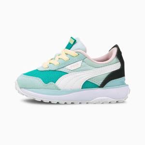 Puma Cruise Rider Lány Tornacipő Zöld | HU90920