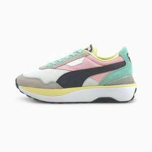 Puma Cruise Rider Női Tornacipő Fehér Rózsaszín | HU92224