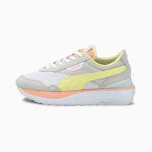 Puma Cruise Rider Női Tornacipő Fehér Szürke | HU39155