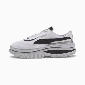 Puma Deva Mono Pop Női Tornacipő Fehér Fekete | HU32639