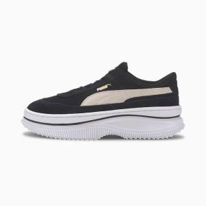 Puma Deva Suede Női Tornacipő Fekete Bézs | HU76721