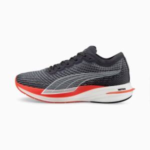 Puma Deviate NITRO Férfi Futócipő Fehér Rózsaszín | HU48909