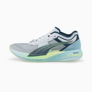 Puma Deviate Nitro Elite Racer Férfi Futócipő Fehér Világos | HU33641