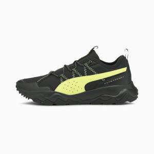 Puma Ember TRL Férfi Futócipő Fekete Sárga | HU51137