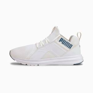 Puma Enzo Edge Mesh Férfi Futócipő Fehér Kék | HU57279