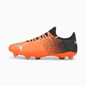 Puma FUTURE Z 4.3 MxSG Férfi Focicipő Narancssárga Titán Fekete | HU91591