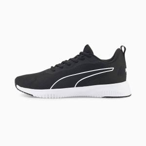 Puma Flyer Flex Knit Férfi Futócipő Fekete Fehér | HU60529