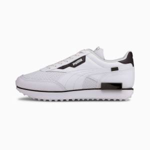 Puma Future Rider Contrast Férfi Tornacipő Fehér Fekete | HU34176