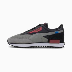 Puma Future Rider New Tones Férfi Tornacipő Szürke Fekete | HU34430