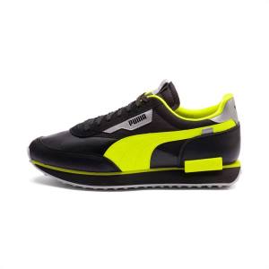 Puma Future Rider Risk Alert Férfi Tornacipő Fekete Sárga | HU56387