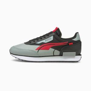 Puma Future Rider Twofold Női Tornacipő Fekete Piros | HU99650