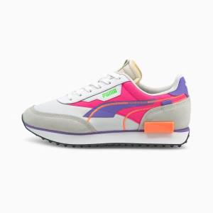 Puma Future Rider Twofold SD Női Tornacipő Fehér Lila | HU26419