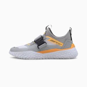 Puma HI OCTN Sports Design Férfi Motorsport Cipő Sárga Szürke | HU12568