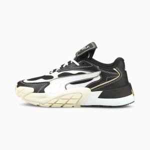 Puma Hedra BGame Női Tornacipő Fekete Fehér | HU76284