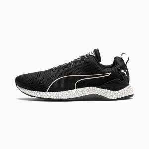 Puma Hibrid Runner v2 Női Futócipő Fekete Fehér Szürke | HU68217