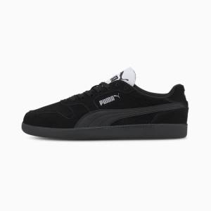 Puma Icra Suede Női Tornacipő Fekete Titán Fehér | HU81629