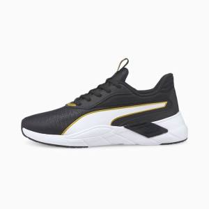 Puma Lex Női Edzőcipő Fekete Arany | HU17093