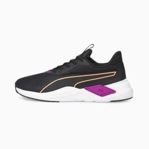 Puma Lex Női Edzőcipő Fekete Mélylila | HU48402