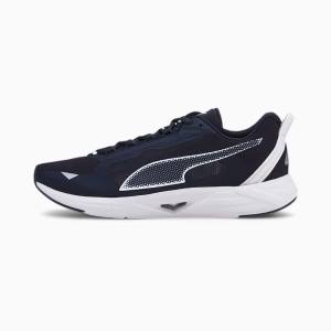 Puma Minima Férfi Futócipő Sötétkék Fehér | HU96867