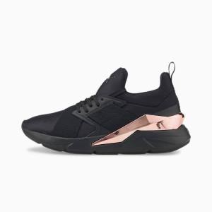 Puma Muse X5 Metal Női Tornacipő Fekete Rózsaszín Arany | HU92975