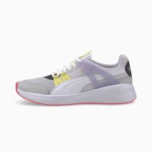 Puma Nuage Run Cage Summer Női Tornacipő Fehér Lila | HU29247