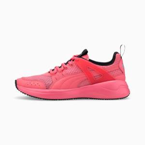 Puma Nuage Run Cage Summer Női Tornacipő Korall Fekete | HU81022