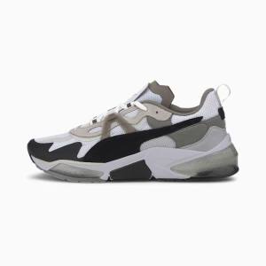 Puma Optic Pax LQDCELL Férfi Edzőcipő Fehér Fekete Szürke | HU06052