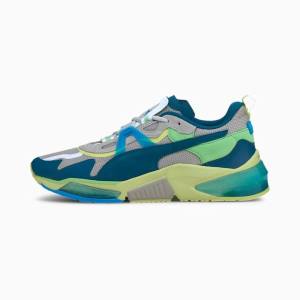 Puma Optic Pax LQDCELL Női Edzőcipő Szürke Kék | HU18059