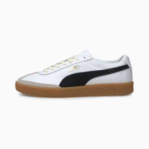 Puma Oslo-City OG Férfi Tornacipő Fehér Fekete Rózsaszín | HU44696