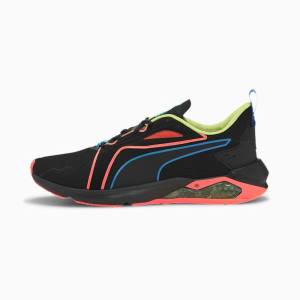 Puma PUMA x FIRST MILE LQDCELL Method Xtreme Férfi Edzőcipő Fekete Narancssárga Sárga | HU84600