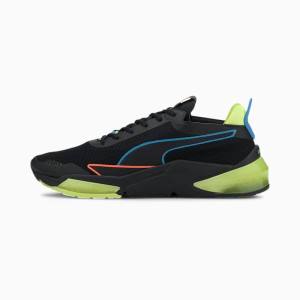 Puma PUMA x FIRST MILE LQDCELL Optic Xtreme Férfi Futócipő Fekete Sárga Kék | HU17612