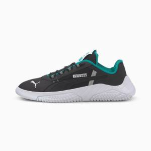 Puma PUMA x PIRELLI Replicat-X Férfi Motorsport Cipő Fekete Zöld Fehér | HU51692