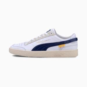 Puma PUMA x RANDOMEVENT Ralph Sampson Lo Férfi Tornacipő Fehér Kék | HU69843