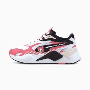 Puma PUMA x SEGA RS-X3 Sonic Youth Fiú Tornacipő Rózsaszín Rózsaszín | HU47418