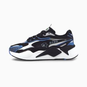 Puma PUMA x SEGA RS-X3 Youth Lány Tornacipő Kék Fekete | HU29557