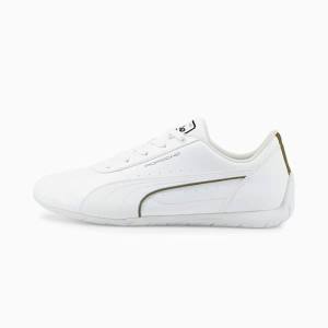 Puma Porsche Legacy Neo Cat Férfi Motorsport Cipő Fehér Sötétzöld | HU50809