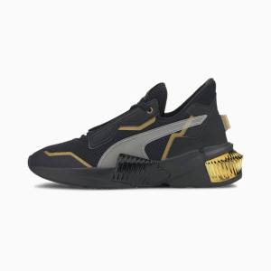 Puma Provoke XT Női Edzőcipő Fekete Arany | HU36929