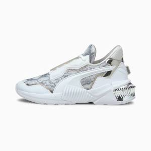 Puma Provoke XT Untamed Női Edzőcipő Fehér Titán Szürke | HU84396