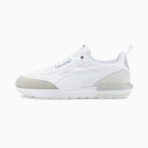 Puma R22 Férfi Tornacipő Fehér Szürke Lila | HU99604