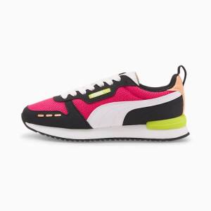 Puma R78 Runner Férfi Tornacipő Lila Fehér Fekete Korall Rózsaszín | HU49114