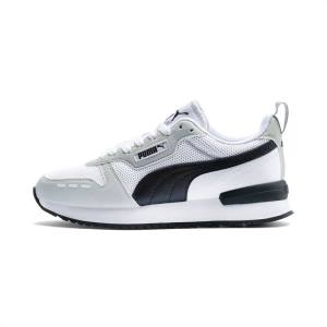 Puma R78 Youth Fiú Tornacipő Fehér Szürke Fekete | HU49720