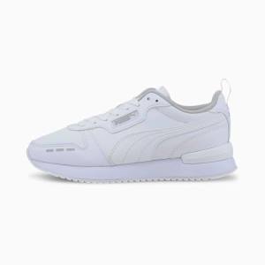 Puma R78 Youth Fiú Tornacipő Fehér Szürke | HU93899