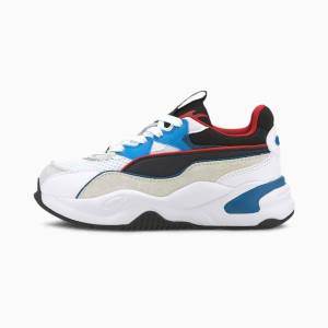 Puma RS-2K Internet Exploring Fiú Tornacipő Fehér Kék | HU93228