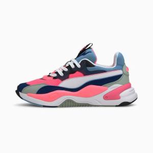 Puma RS-2K Internet Exploring Férfi Tornacipő Sötétkék Rózsaszín | HU87668