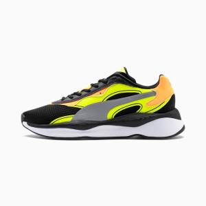 Puma RS-PURE Risk Alert Férfi Tornacipő Fekete Sárga | HU20354