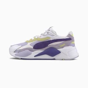 Puma RS-X3 Mesh Pop Női Tornacipő Fehér Lila | HU36436