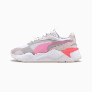 Puma RS-X3 Plas_Tech Női Tornacipő Rózsaszín | HU58341