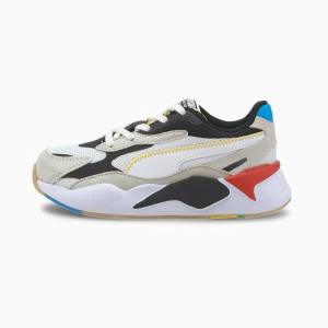 Puma RS-X3 Unity Fiú Tornacipő Fehér Fekete | HU73579