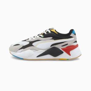 Puma RS-X3 Unity Youth Fiú Tornacipő Fehér Fekete | HU36293